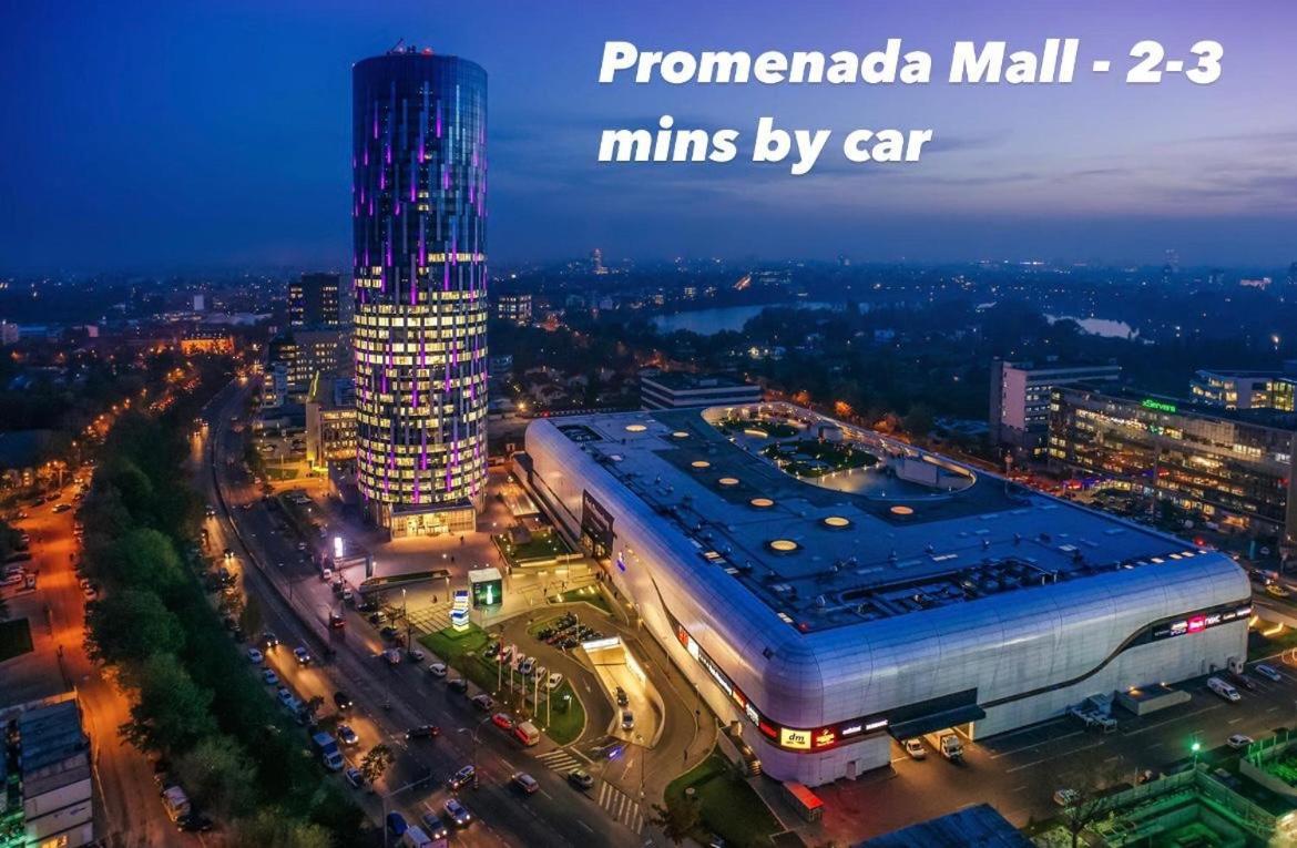 Cozy Apartment With Self Check-In Near Promenada Mall And Verdi Park 布加勒斯特 外观 照片